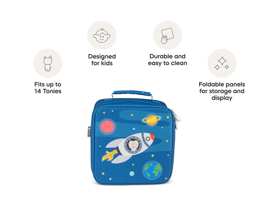 estojo de transporte max para tonies - blast off