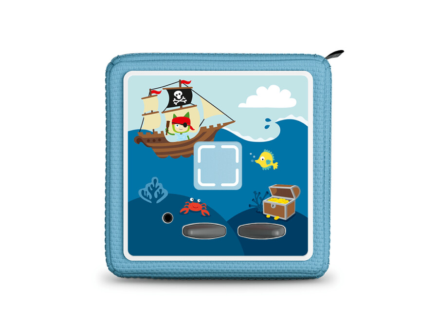topper para toniebox - viagem pirata