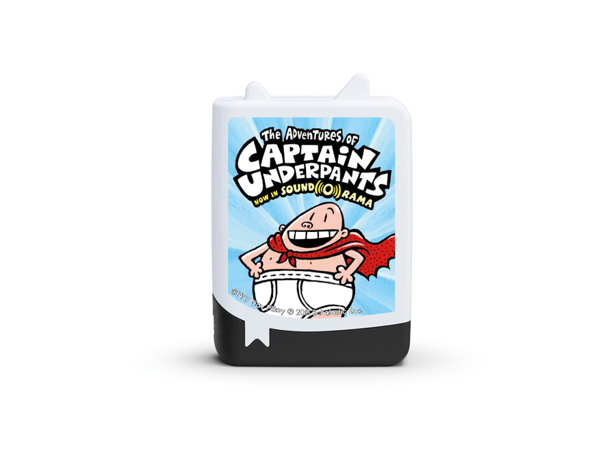 audiolivro do capitão cuecas tonies - pack de 4