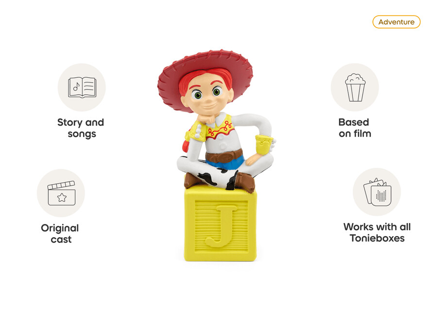 disney e pixar toy story 3 e 4 jessie tonie