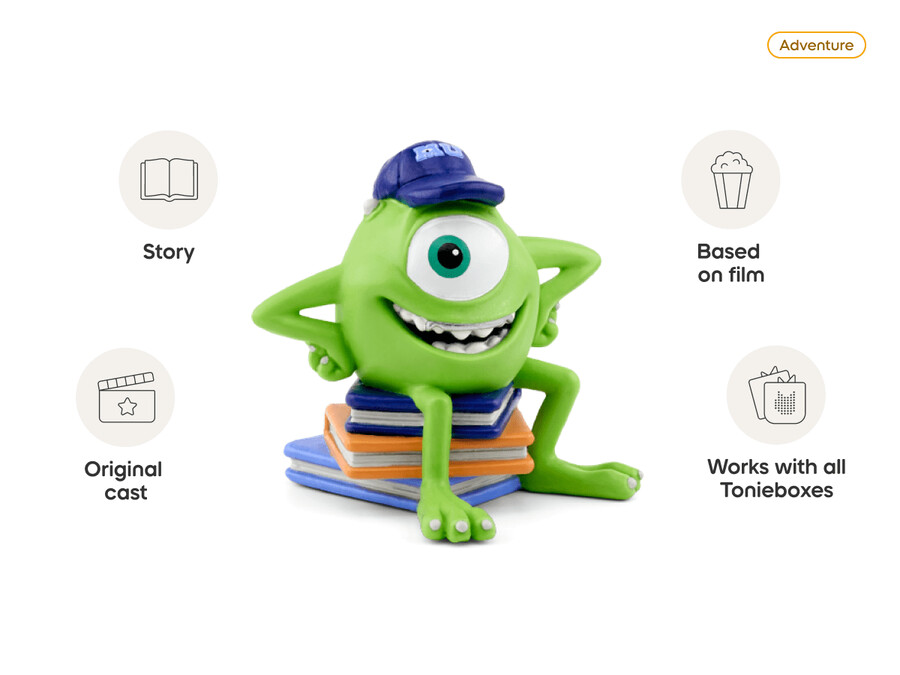 disney pixar universidade monstros tonie