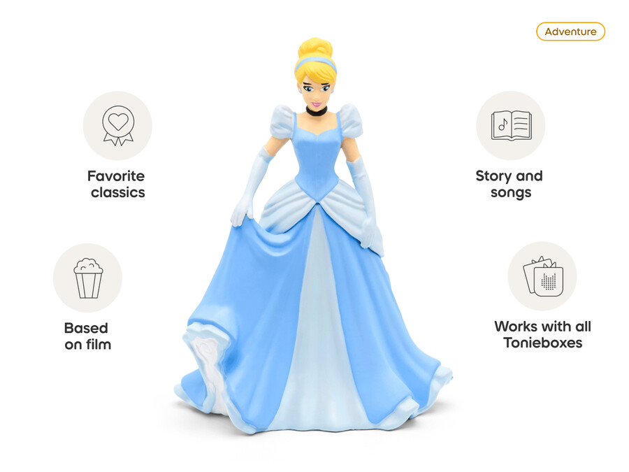 cinderela da disney tonie