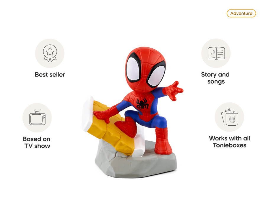 o homem-aranha da marvel e os seus incríveis amigos homem-aranha tonie