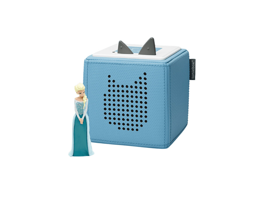 conjunto de iniciação disney frozen toniebox 1 - azul claro