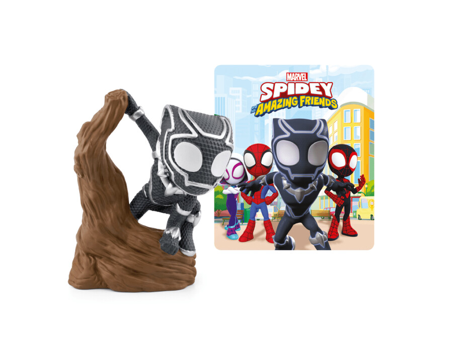 o homem-aranha da marvel e os seus incríveis amigos pantera negra tonie