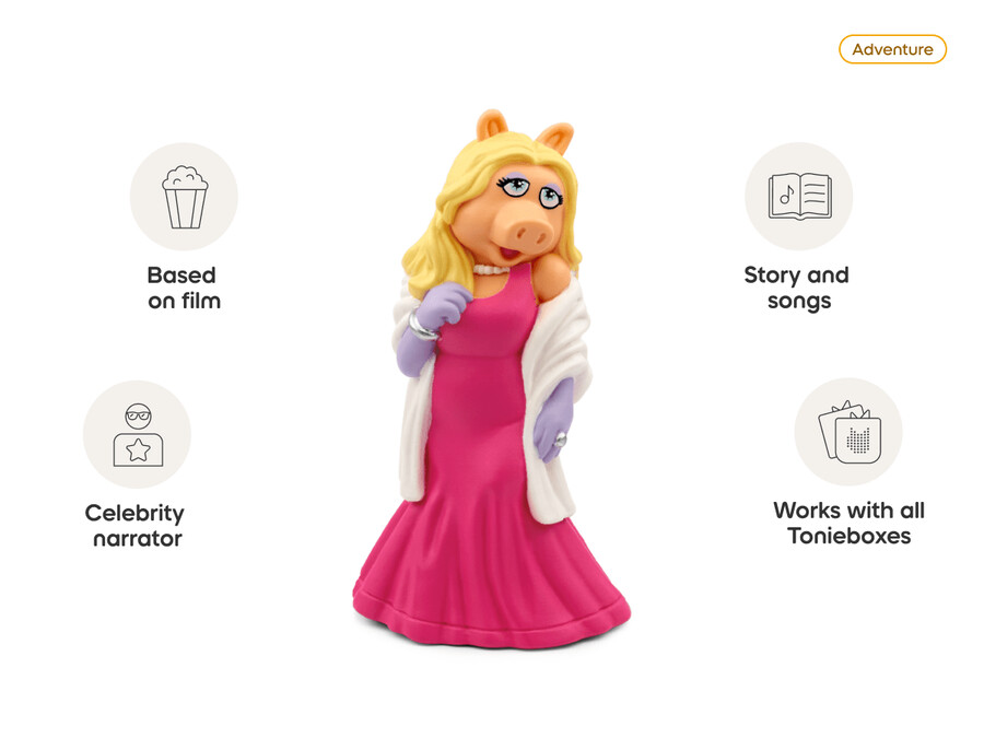 disney os marretas miss piggy tonie