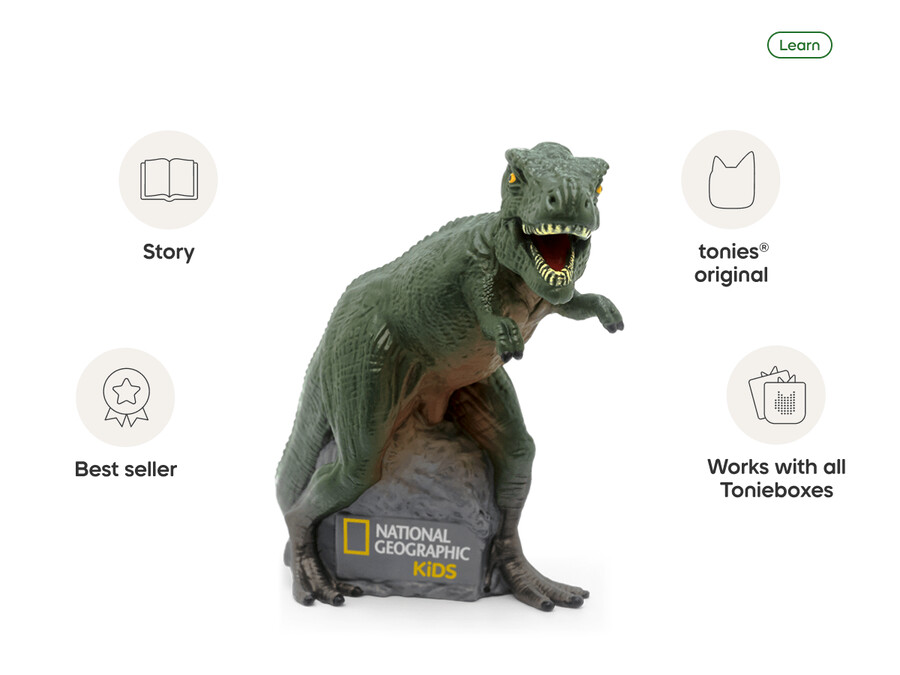 national geographic kids tonie a dinossauro