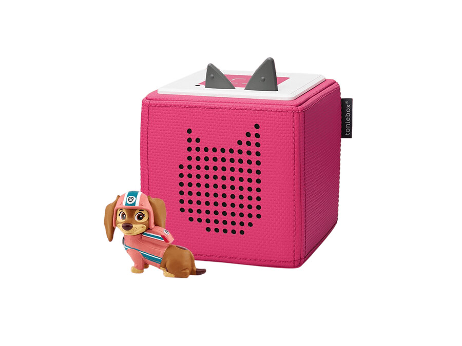 conjunto inicial patrulha pata liberty toniebox 1 - rosa