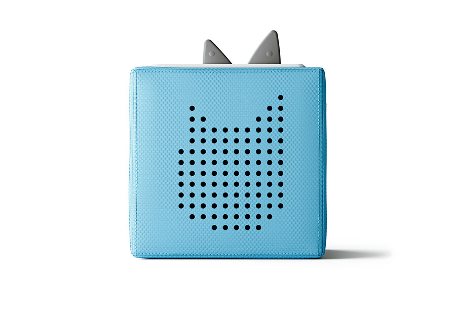 conjunto de iniciação toniebox da skye da patrulha pata - azul claro