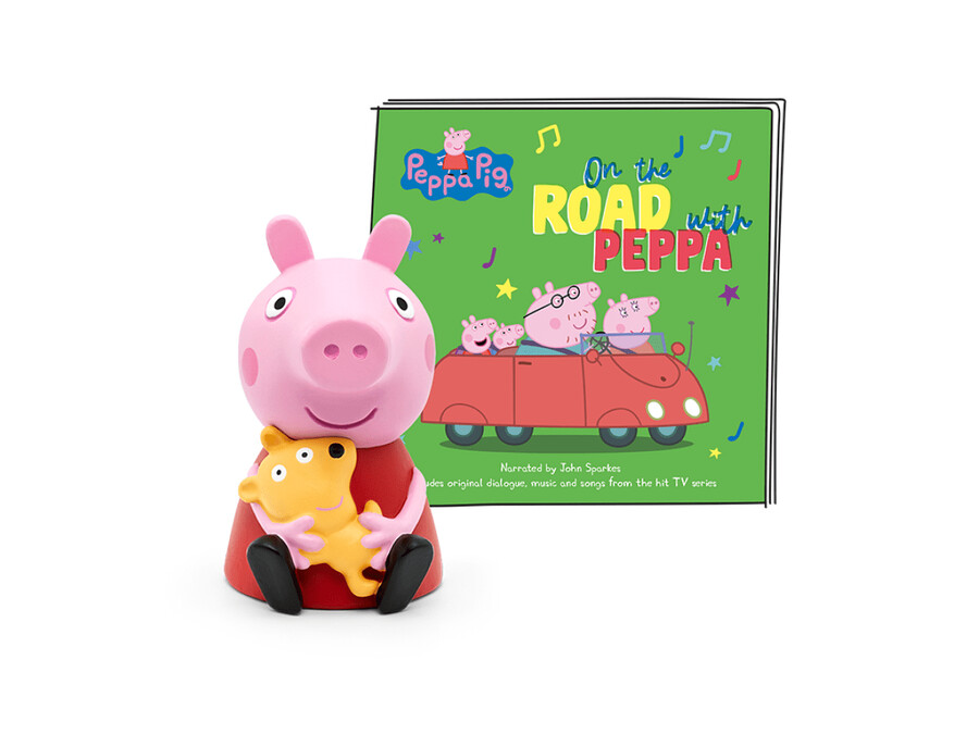 porquinha peppa na estrada com a peppa tonie