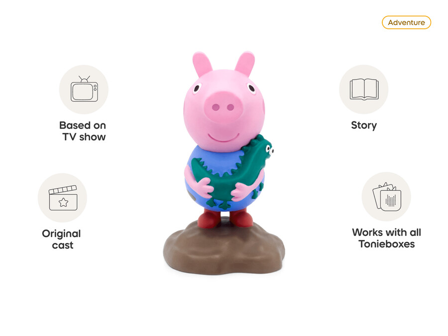 porquinha peppa george tonie