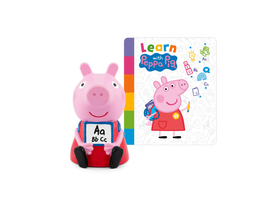 porquinha peppa aprenda com a peppa tonie