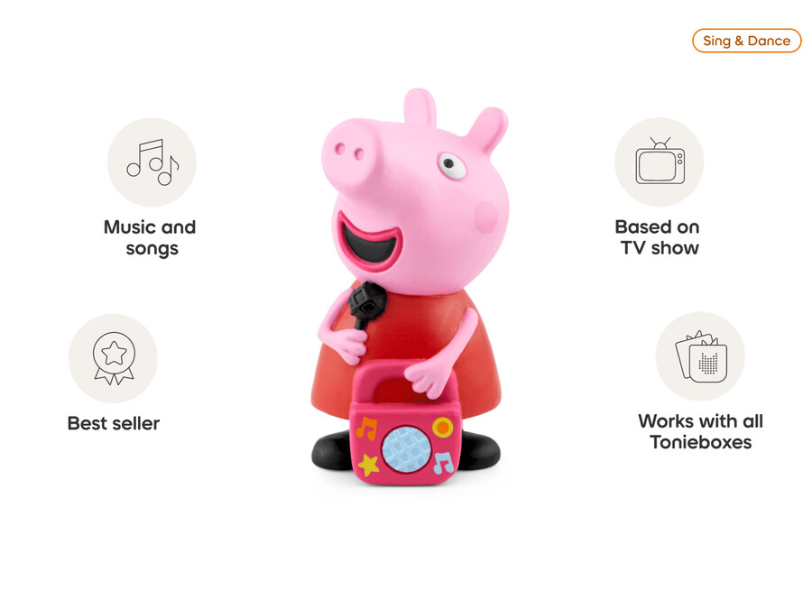 peppa pig o meu primeiro Álbum tonie