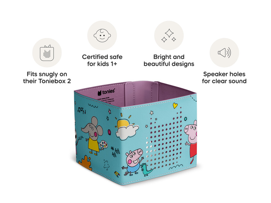 toniebox 2 capa peppa pig