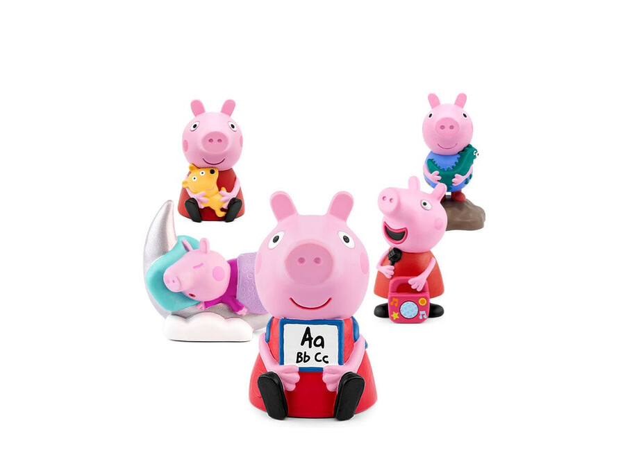 conjunto peppa pig 5 tonies