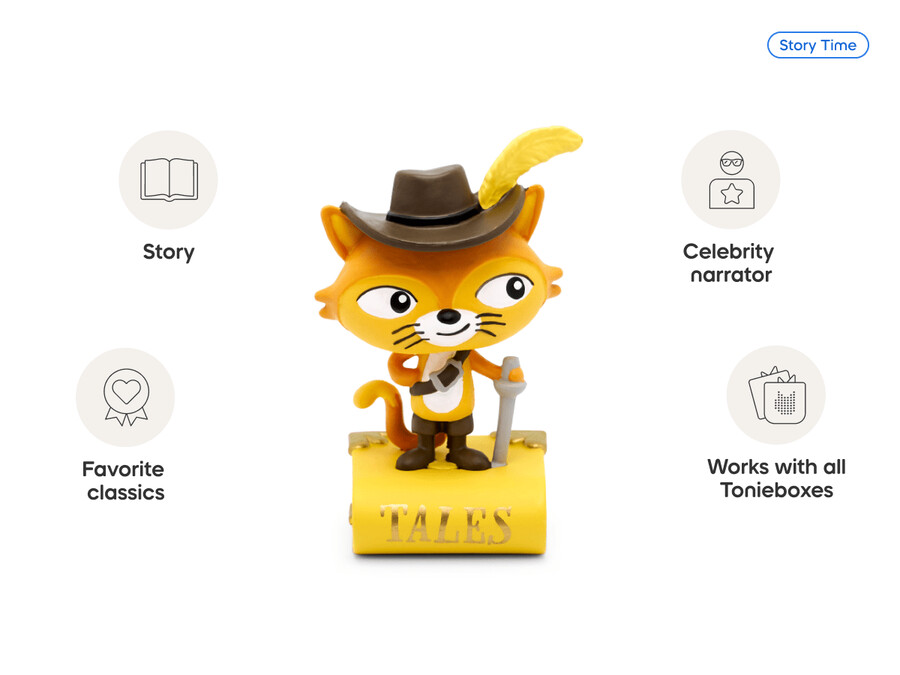 contos favoritos o gato das botas tonie