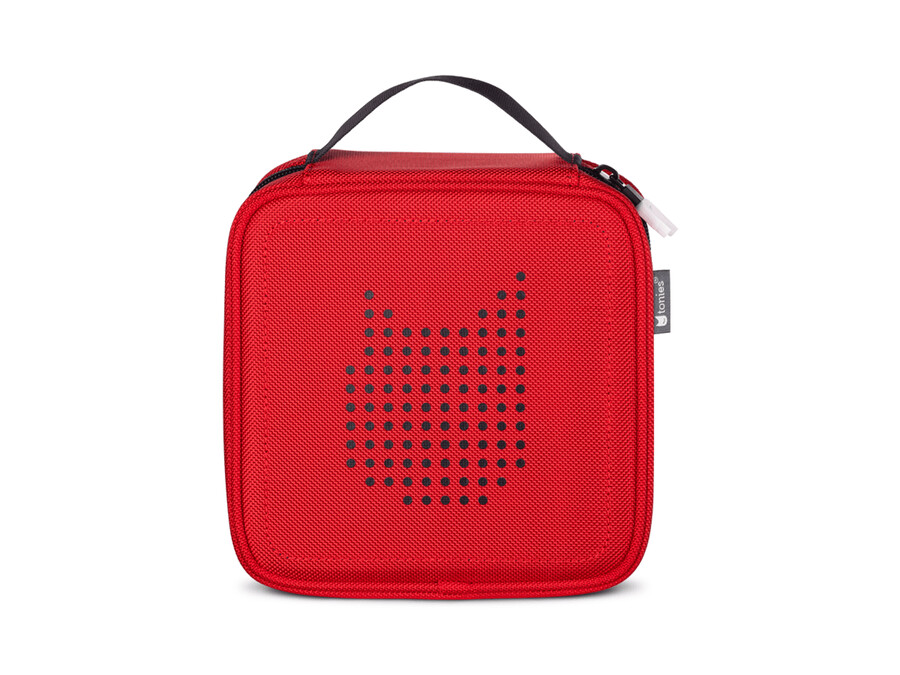 estojo para guardar óculos tonies - vermelho