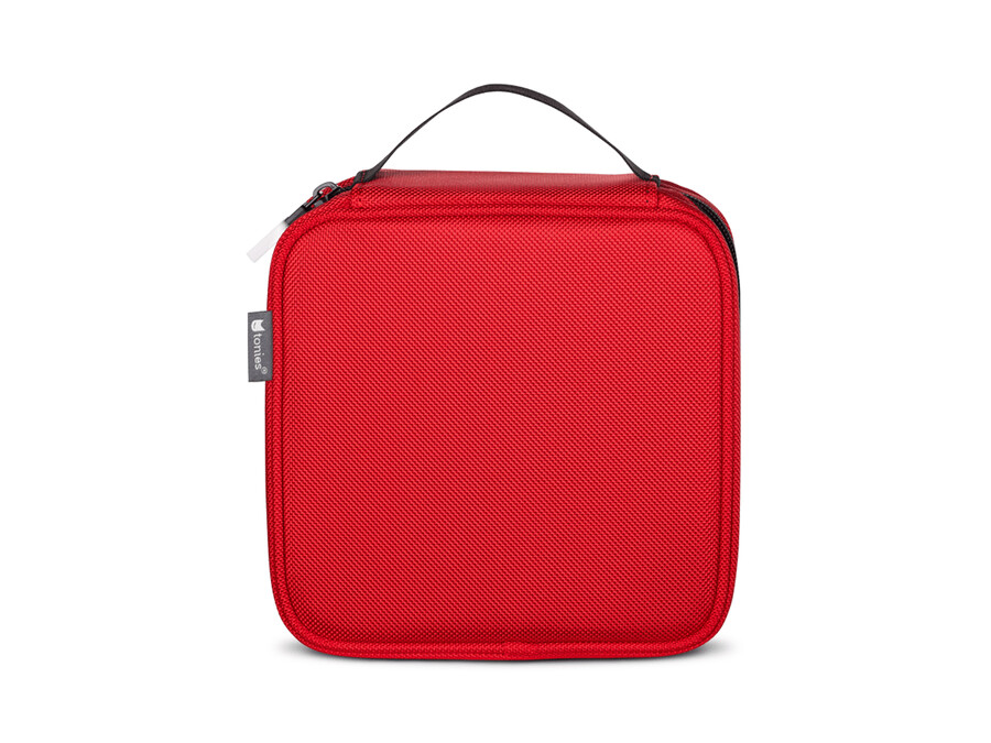 estojo para guardar óculos tonies - vermelho