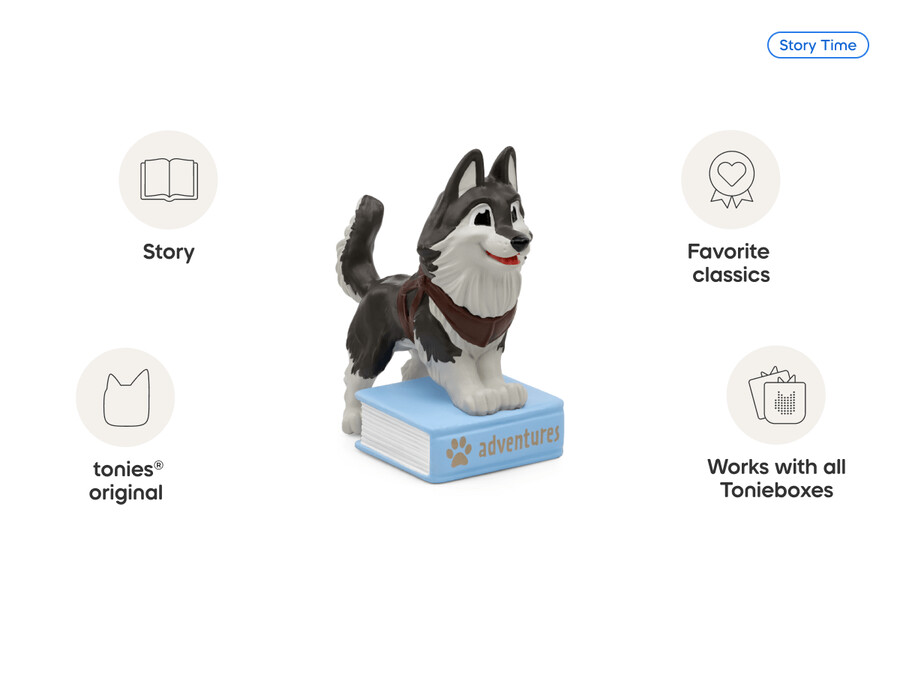 aventuras animais balto e togo tonie