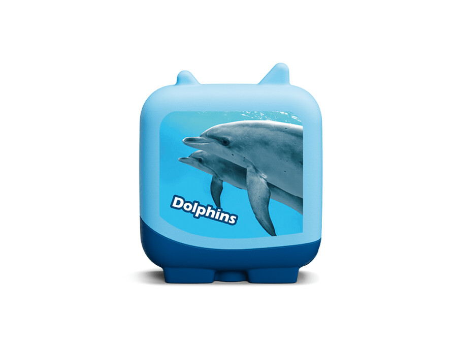 brinquedos de pesca clever tonies da vida marinha - pack de 4