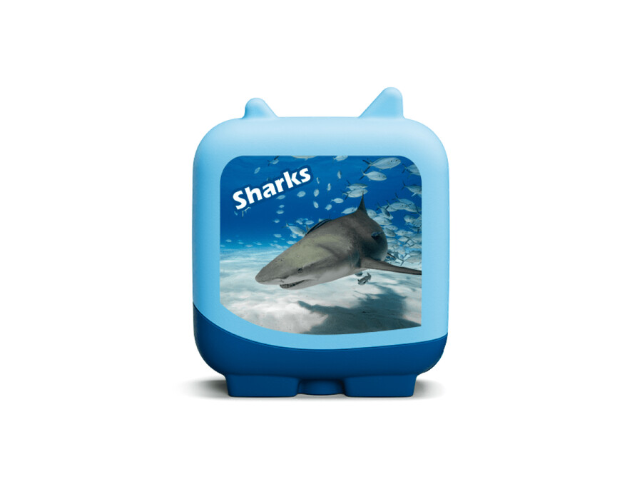 brinquedos de pesca clever tonies da vida marinha - pack de 4