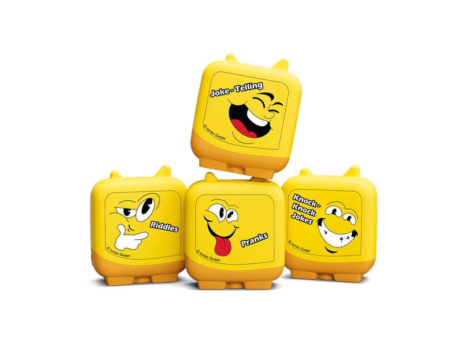 comédia infantil clever tonies - pack de 4