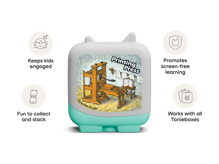 invenções e inovação clever tonies - pack de 4