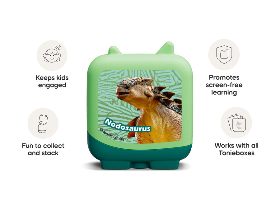 gentle giant dinosaurs clever tonies - pack de 4