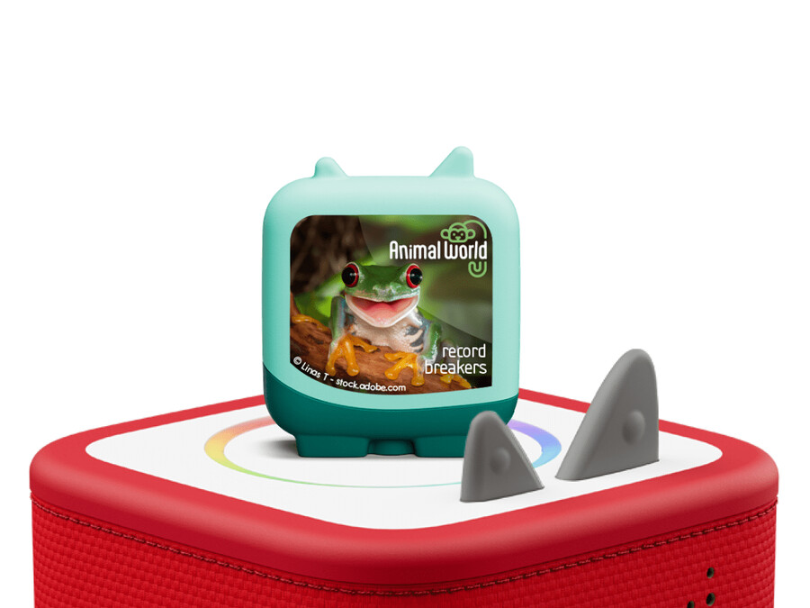 mundo animal elefante e sapo brinquedos inteligentes tonies - pack de 2
