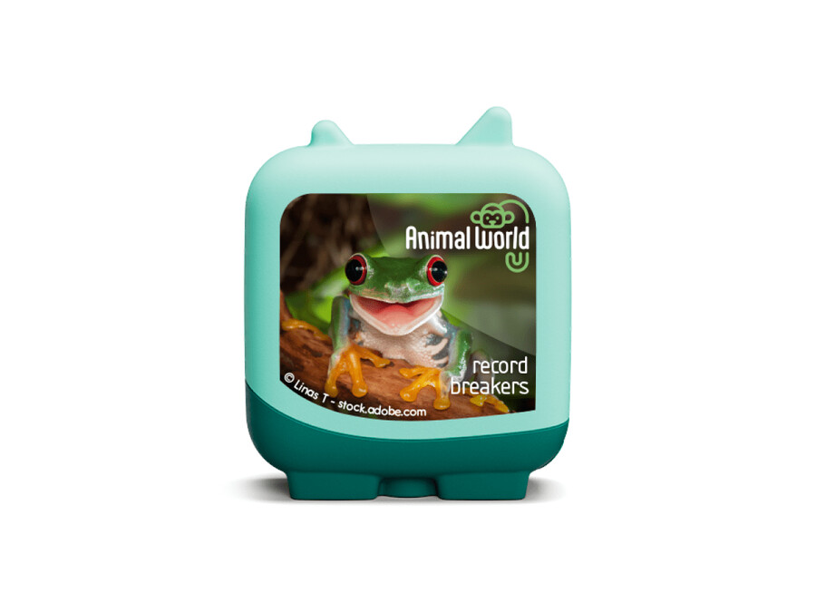 mundo animal elefante e sapo brinquedos inteligentes tonies - pack de 2