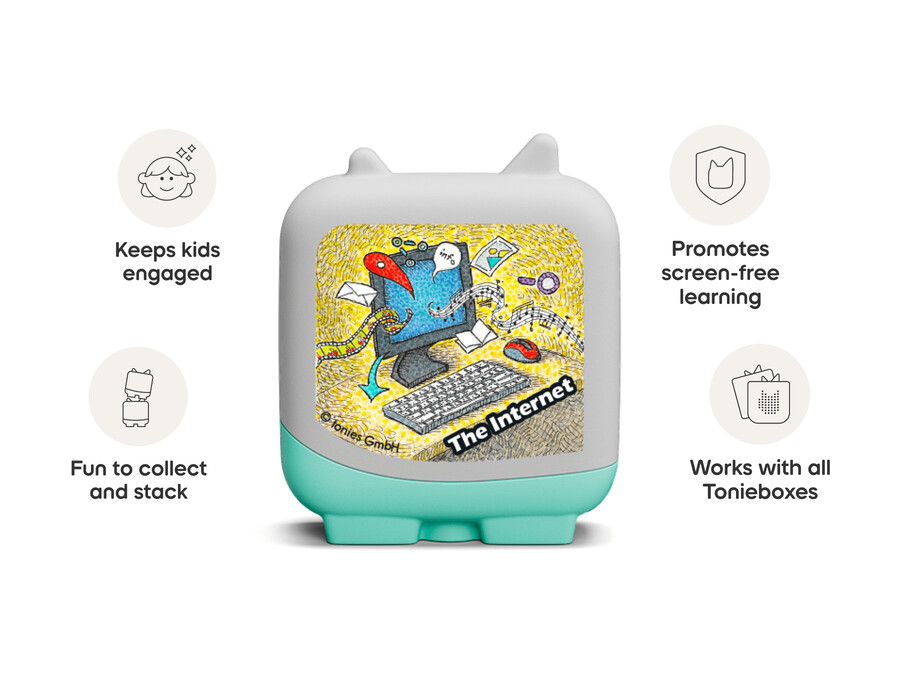 invenções voo e internet clever tonies - pack de 2