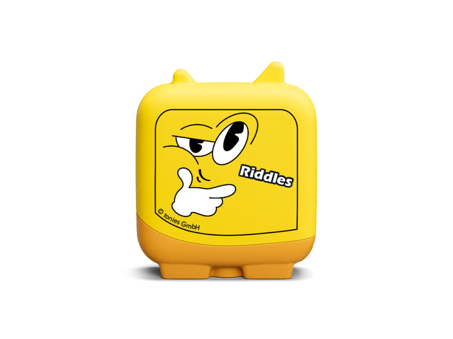conjunto de 2 brinquedos clever tonies para crianças piadas charadas e adivinhas comédia infantil.