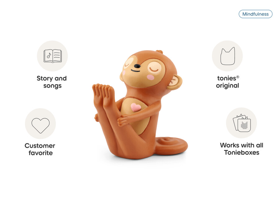 mindfulness movimento com marty o macaco tonie