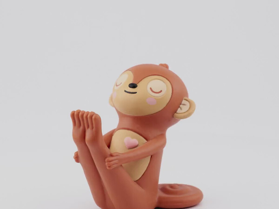 mindfulness movimento com marty o macaco tonie