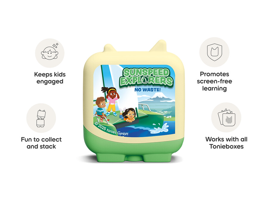 sunspeed explorers clever tonies - pack de 4