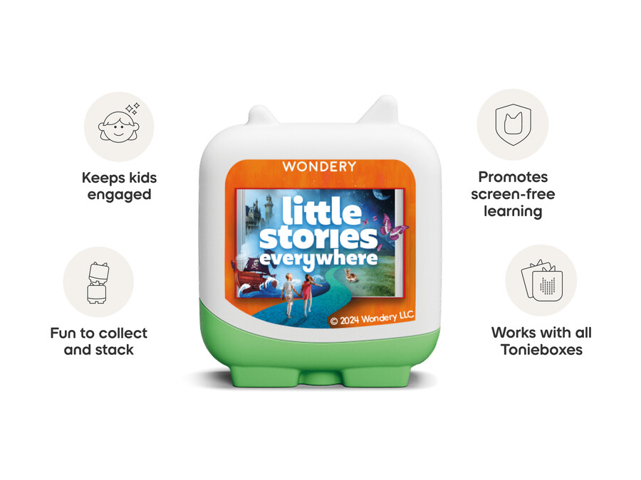 wondery kids clever tonies - pack de 4