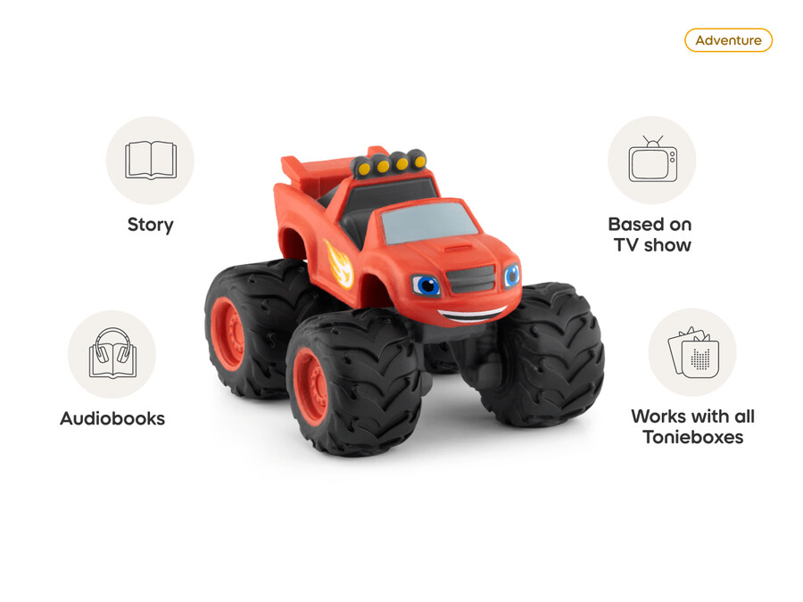blaze e as monster machines tonie