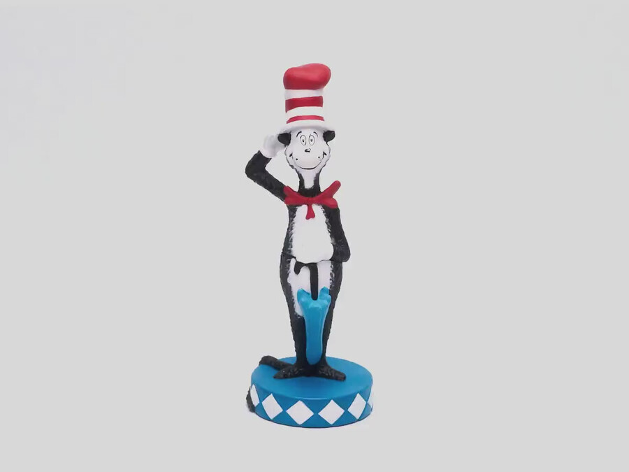 dr. seuss o gato com chapéu tonie