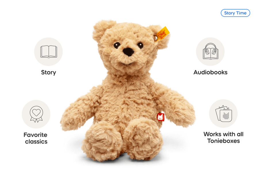 tonies x steiff jimmy bear peluche tonie