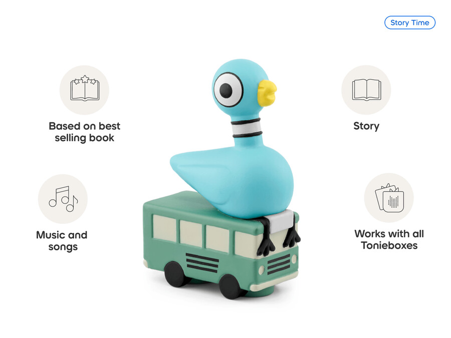 a série the pigeon de mo willems tonie