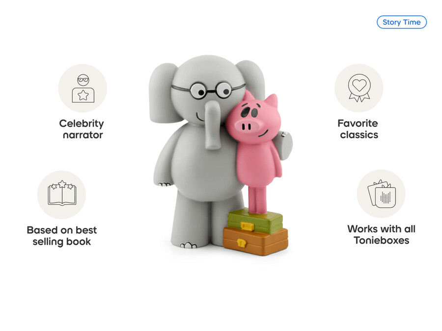 elefante e porquinho tonie