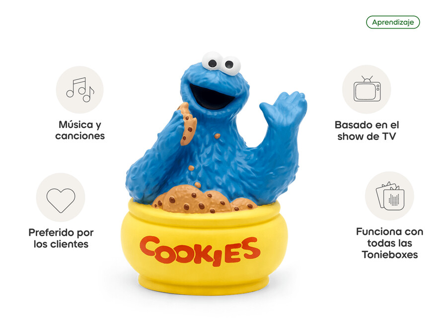 rua sésamo comegalletas tonie em espanhol