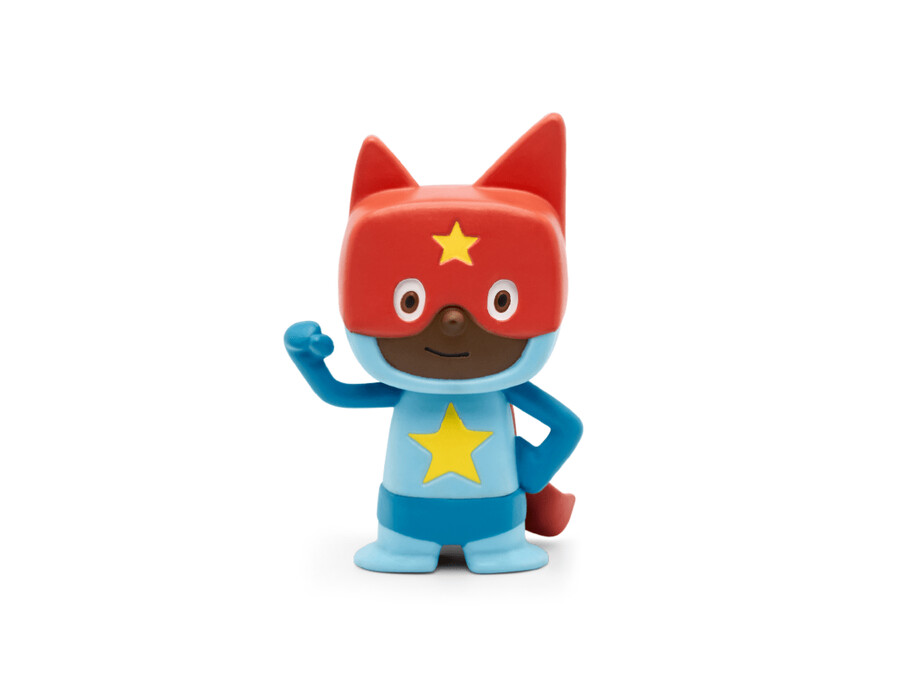 super-herói azul e vermelho - criativa tonie