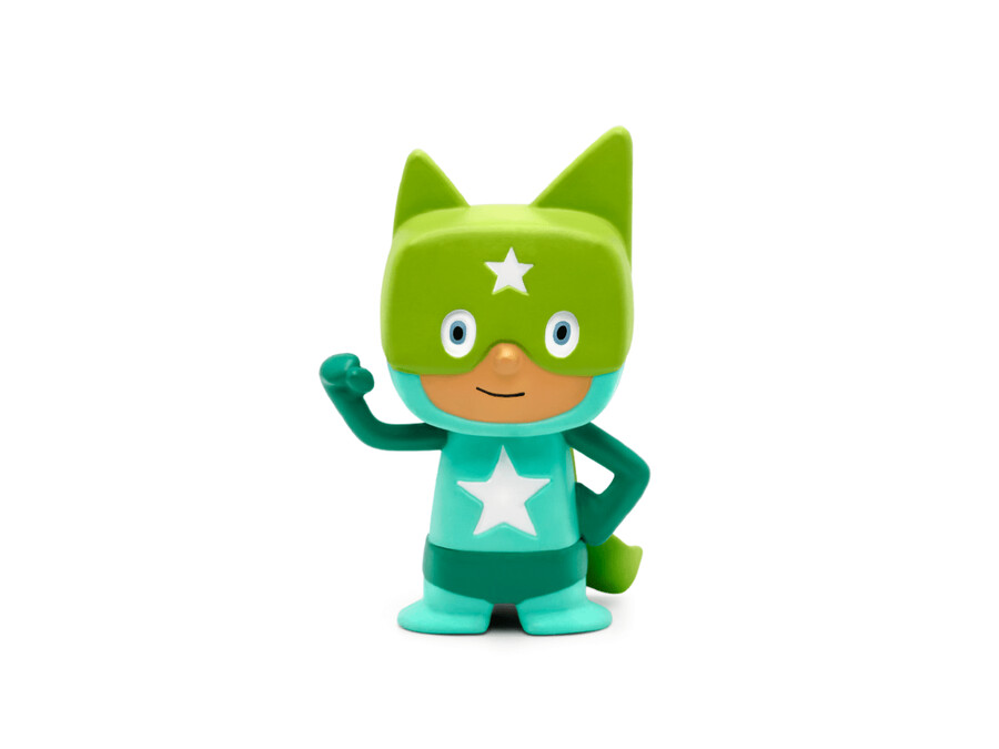 super-heroína turquesa e verde - criativa tonie