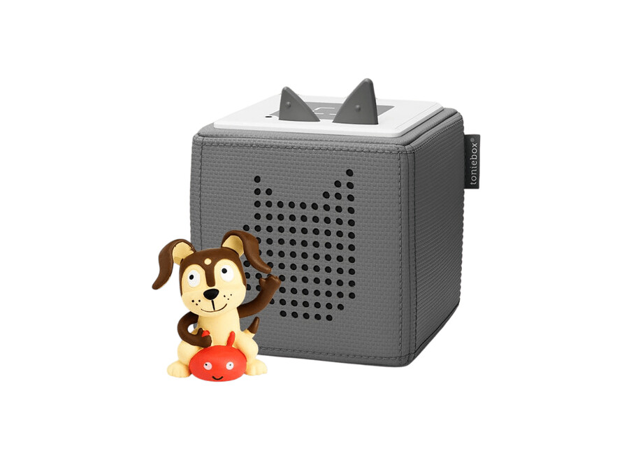 playtime puppy toniebox 1 conjunto inicial - cinza