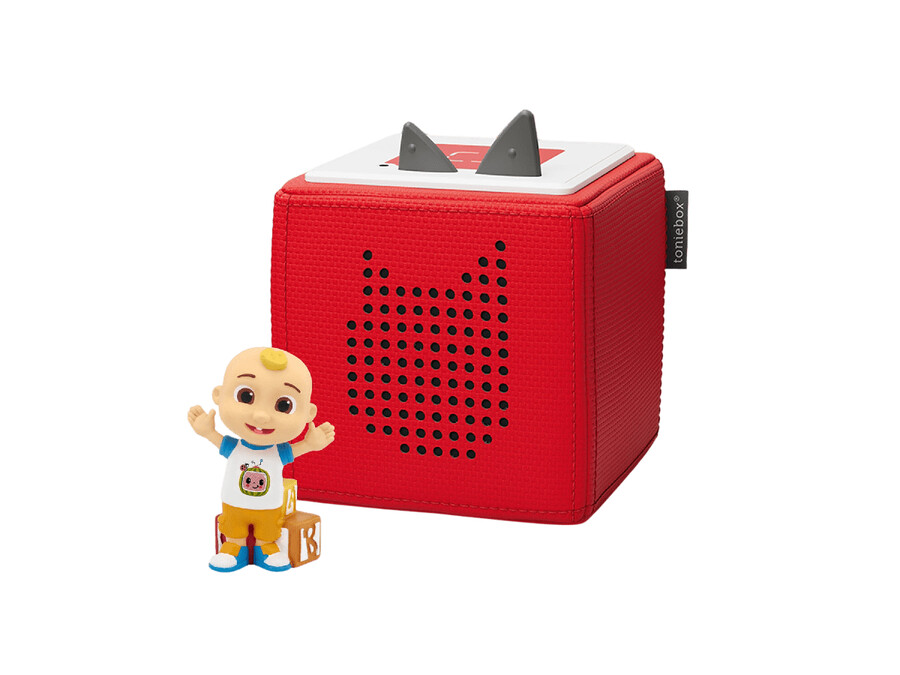 conjunto de iniciação cocomelon toniebox 1 - vermelho