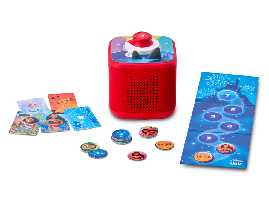 toniebox pack com 2 jogos disney - vermelho pôr do sol