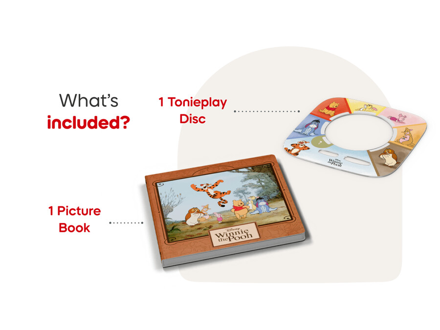 tonieplay disney winnie the pooh jogo de reparação e mistura do tigrão